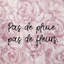 Pas de pluie pas de fleurs