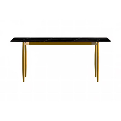 Metal Base Dining Table