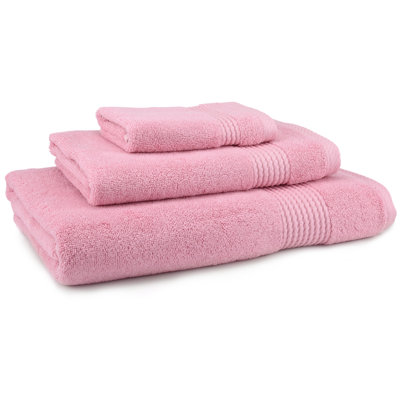 Adlena 3 Piece Turkish Cotton Towel Set