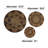 3 Piece Wicker Basket Trays Wall Décor Set-675110161