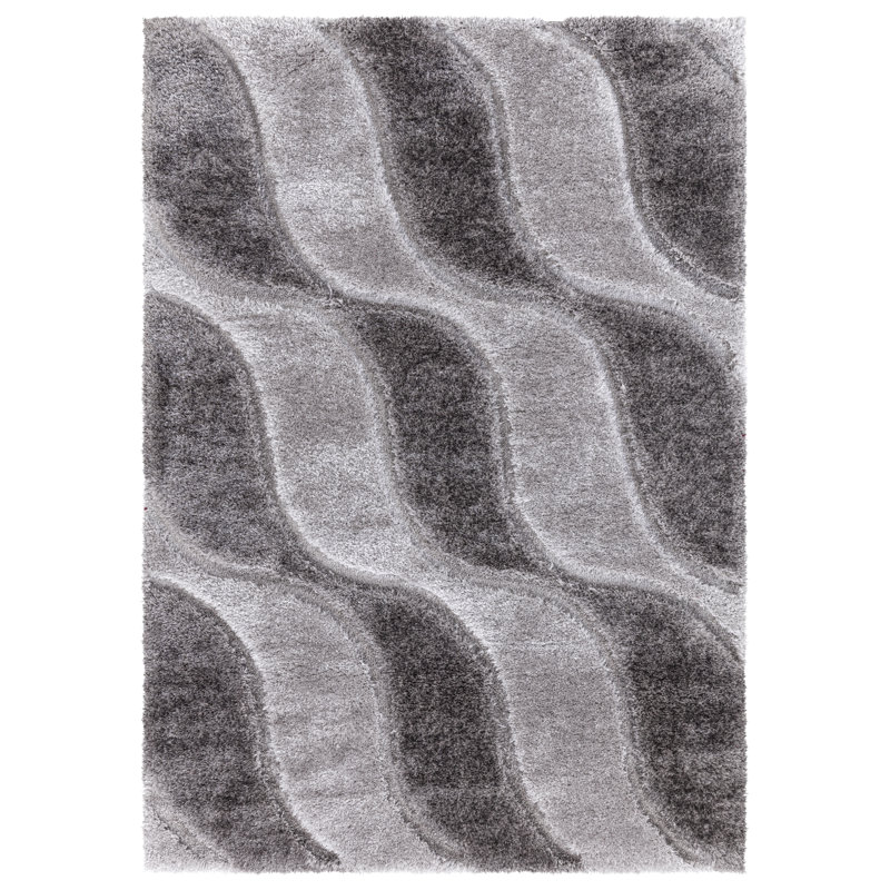 Abstract Area Rug, Rectangle 3'11" x 5'7"