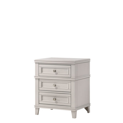 Table de chevet 3 tiroirs avec assemblage
