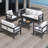 Arnhildur Aluminum Outdoor Lounge Chair-924642248-924642255
