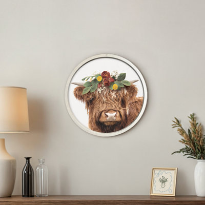 " Highland Floral Crown " Print