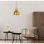 Luminaire suspendu en laiton antique 1 lumière-1157993963