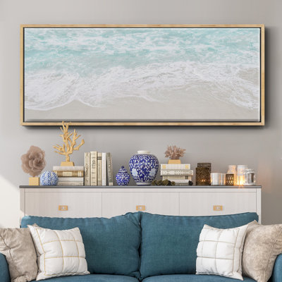 «Coastline Tide», reproduction d'art sur toile