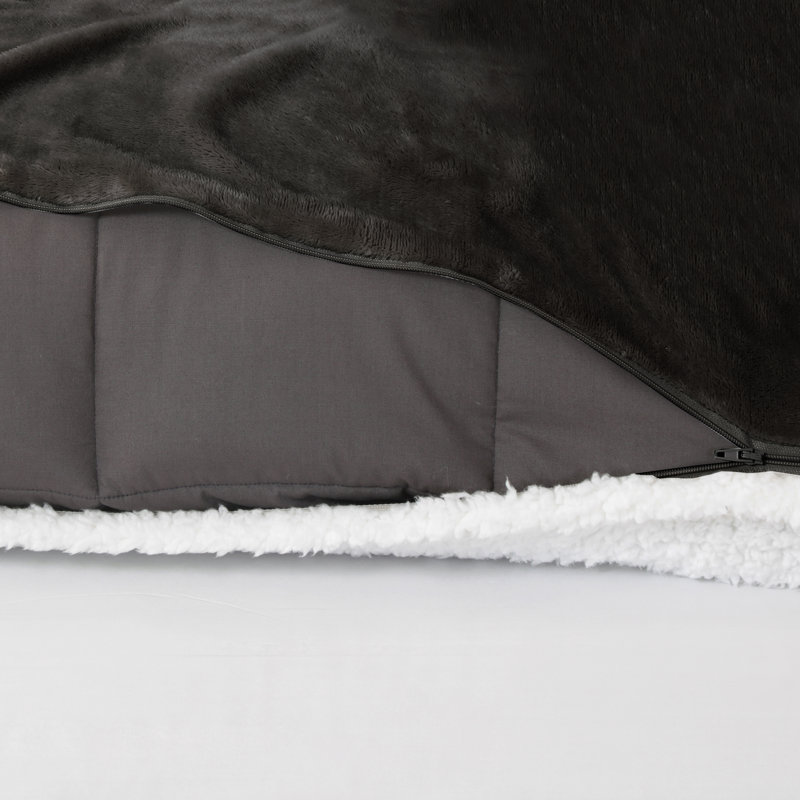 Weighted Throw Blanket, Charcoal