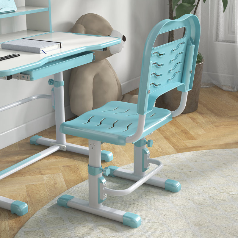 Dorinda Kids 2 Piece Rectangular Desk Or Activity Chair and Chair Set