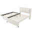 Lit plateforme double avec lit gigogne et lit gigogne double