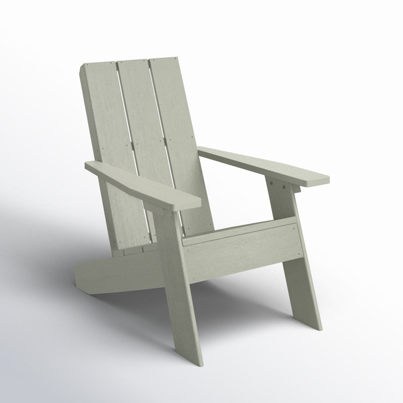 Chaise Adirondack en plastique Byrnes, Eucalyptus