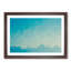 Mountains of Blue in Abstract - Framed Print-55727691-55727689