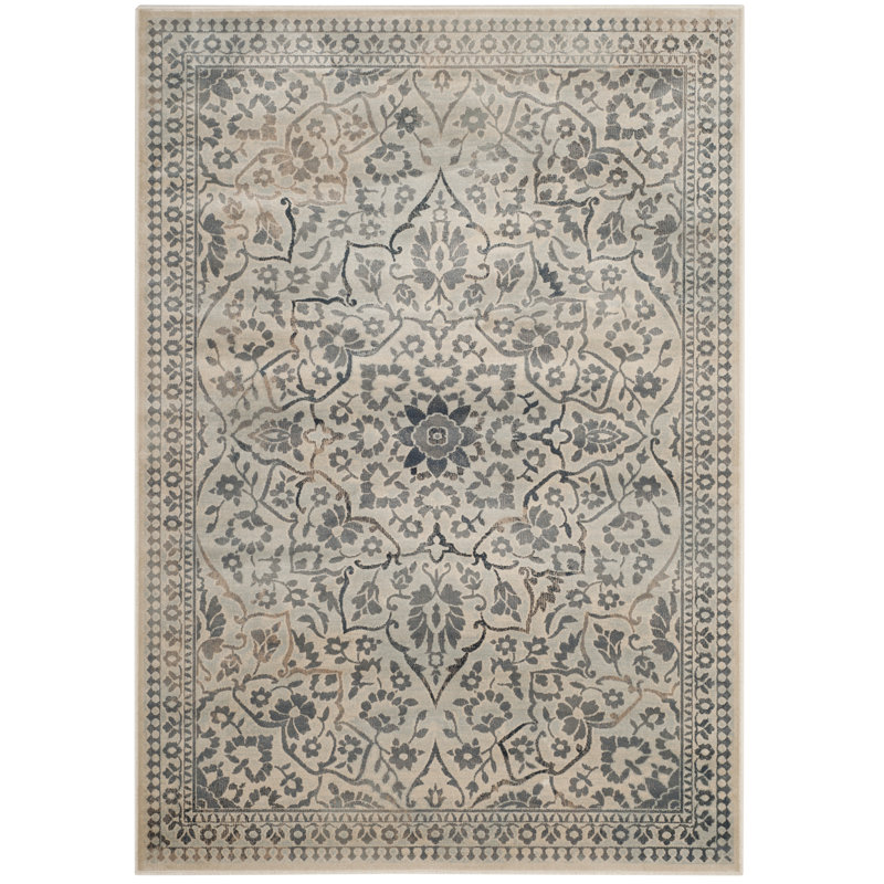Emmie Abstract Cotton Hand Woven Area Rug, Rectangle 122 x 170 cm