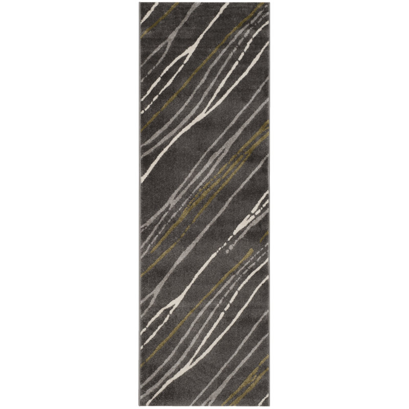 Autumm Porcello Performance Striped Rug, Runner 2'4" x 6'7"