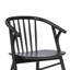 Fincher Solid Wood Windsor Back Arm Chair-2119729298