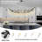 Tree Branch Snow Crystal Chandelier Lighting 63"L-113332377