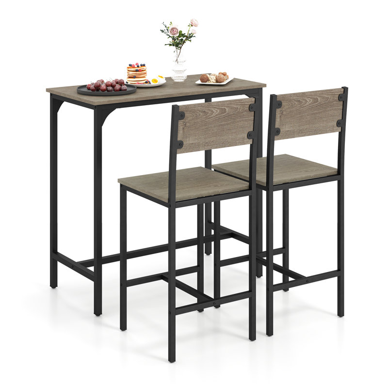 2 - Person Dining Set, Grey