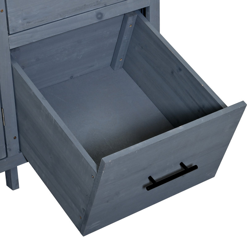 Banc de rempotage Farmhouse, Gris
