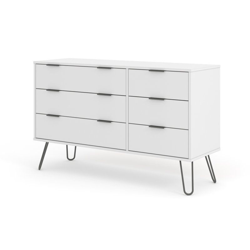Dufresne 3+3 Wide Chest of Drawers