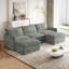 Canapé modulaire en U avec repose-pieds mobile Allan-1653318795