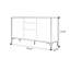 Buffet de style nordique minimaliste. Buffet 55,12 po-98599344