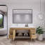 Ensemble de meuble-lavabo mural simple 59 po Bastri-1852289084