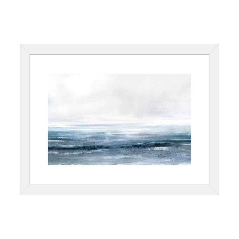 Impression, "Dreams" par Dan Hobday, Papier encadré blanc, Blanc, H 16 po x l 24 po x P 1 po