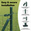 Powder-Coated Steel Border Fencing-613195839