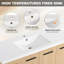 Meuble-lavabo autoportant de 48 po, lavabo en résine, trois armoires modulaires