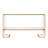Narrow Console Table, Gold With Mirror-77307162