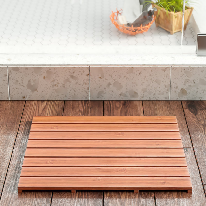 Tapis pour salle de bain Brooklawn, Brun