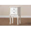 Table de chevet 2 tiroirs Caden
