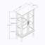 Cabinet diapaly avec tablettes réglables-93352550