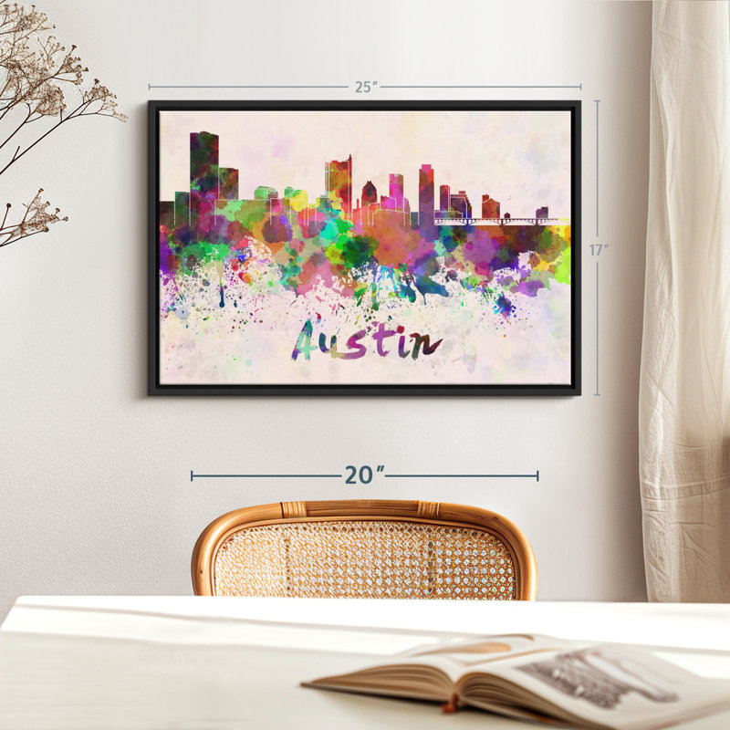Austin Austin, impression sur toile, H 17 po x l 25 po