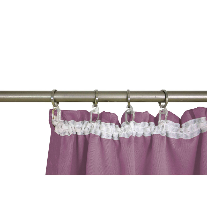 Zoee Pencil Pleat Blackout Single Curtain, 220cm H x 145cm W, Lilac