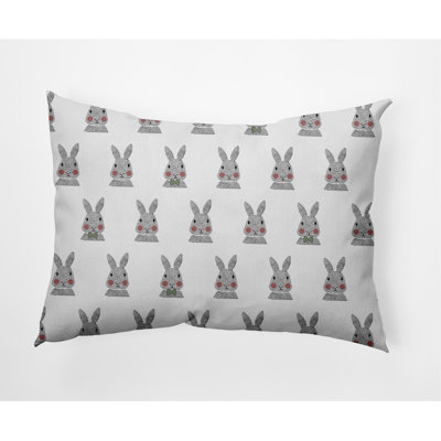 Outdoor Reversible Throw Pillow