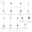 Luminaire suspendu unique et remarquable à 1 lumière Leore-1043025144