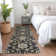 Machine Washable Indoor/Outdoor Segin ACN1149 Black Rug