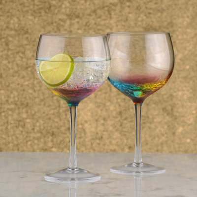 Neon Gin Glasses