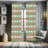 Reindeer Star and Snowflake Semi-Sheer Rod Pocket Curtain Panels-45201775