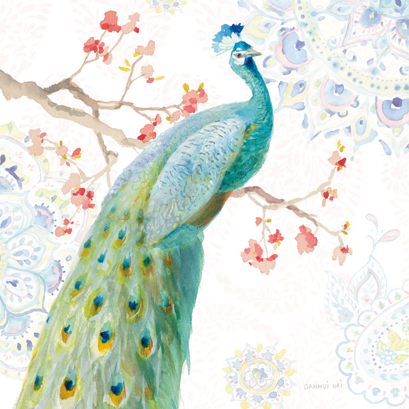 Jaipur I Crop by Danhui Nai - Wrapped Canvas Painting, 76cm H x 76cm W x 3.8cm D