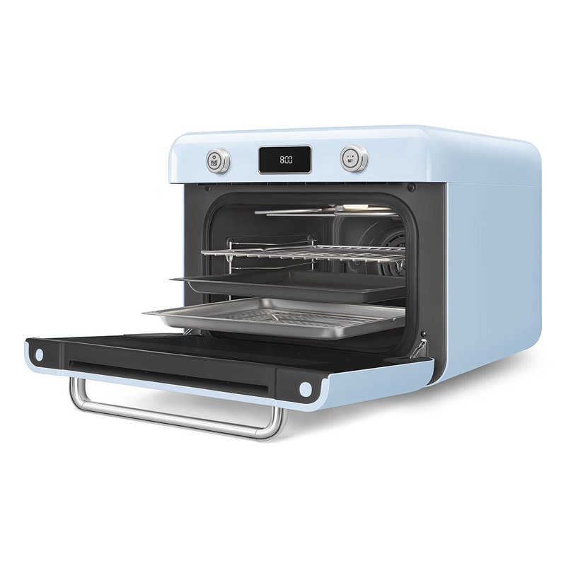 Combi Countertop Air Fry Oven With Steam, Sky Blue