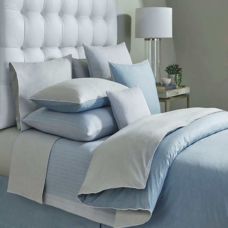 Asher Percale Duvet Cover Set