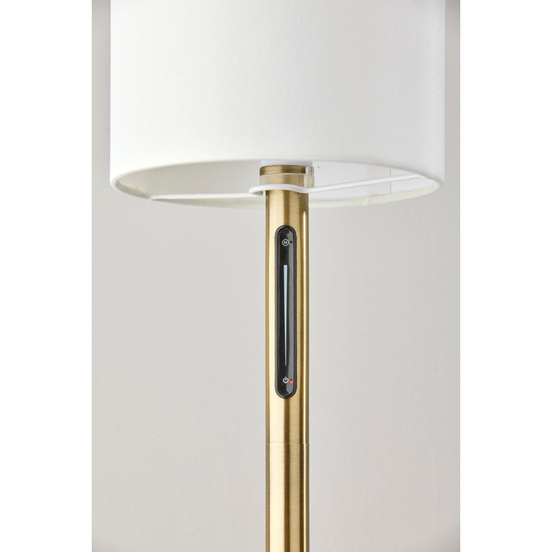 Lucis 62'' Gold LED Traditional Floor Lamp