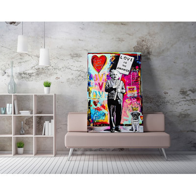 Superbe peinture sur toile décorative de 19,7 po x 27,6 po | 50% coton / 50% polyester, impression numérique sur toile | Cadre en bois élégant (0,8 x 1,2 pouces) | Parfait pour le salon, la chambre à coucher et le bureau