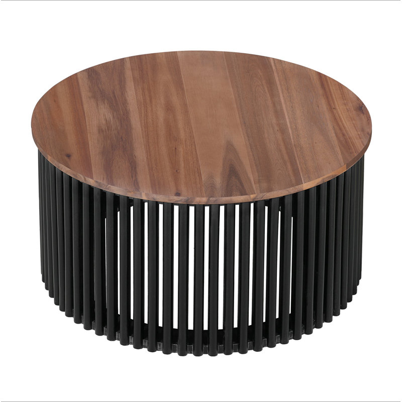 ACACIA SOLID WOOD COFFEE TABLE
