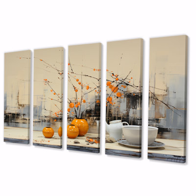 " Breakfast Morning Feast II " 5 - Pieces