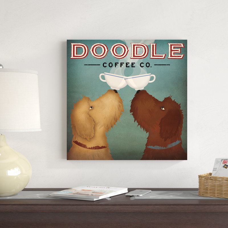 Doodle Coffee Double I, H 20 po x l 20 po