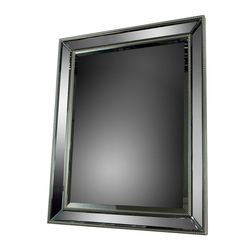 Miroir biseauté Epifanio, argent