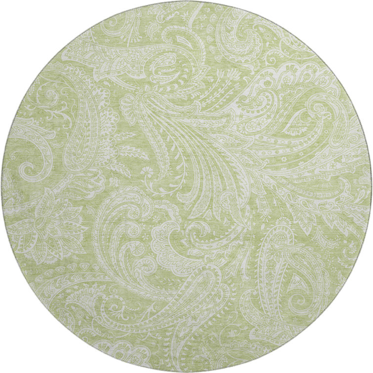 Premium Machine Washable Antonelli Aloe Rug