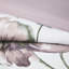 Édredon taupe à motif floral avec draps doux